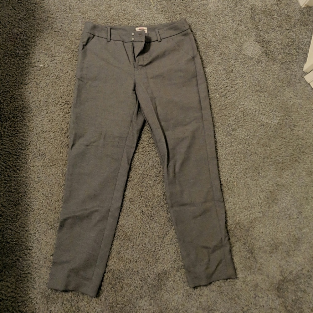 Gray slacks